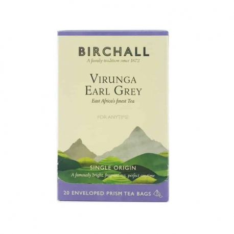 Birchall Virunga Earl Grey čierny čaj nylon vrecko (20 ks)